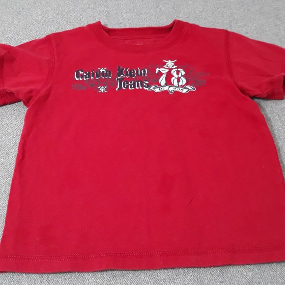 Calvin Klein Jeans - Short Sleeve Tee T-shirt for Child - Size 4T - Picture 1 of 7